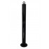 Black 76 mm Diameter Bolt Down Steel Bollard (001-2930)