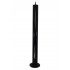 Black 76 mm Diameter Bolt Down Steel Bollard (001-2930)