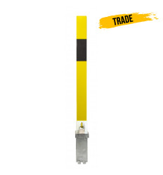 H/D Yellow 100P Removable Parking & Security Post