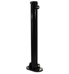 610 Black Fold Down Parking Post (001-4770 K/D, 001-4760 KA)