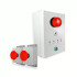 2 Channel 800 metre Wireless Panic or Entrance Alarm with Sirens & Strobes