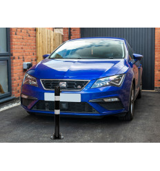 610 Black Fold Down Parking Post (001-4770 K/D, 001-4760 KA)