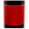 610 Black Fold Down Parking Post, Red Reflective Bands (001-** K/D, 001-** KA)