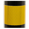 610 Black Fold Down Parking Post, Yellow Reflective Bands (001-** K/D, 001-** KA)