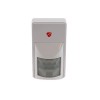 PIR, for the Battery Smart Alarm Siren & Flashing Strobe System (front view).