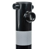 610 Black Fold Down Parking Post, Silver Reflective Band (001-** K/D, 001-** KA)