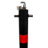 810 Black Fold Down Parking Post with 2 Reflective Red Bands (001-** K/D, 001-** K/A).