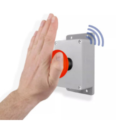Wireless Alert System 900m - 3 Emergency Stop Buttons / Siren / Flash / LEDs / Stop Button (DA600+)