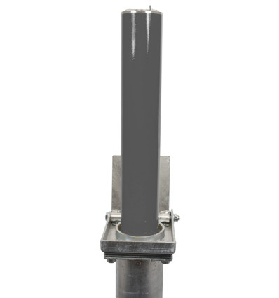 Grey RB-200B Retractable Telescopic Security Bollard (001-4960 K/D, 001-4950 K/A).