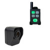 600m Wireless Pager Alarm Kit – 1 Battery PIR Sensor, 4 Channel Pager - 10 Melodies, Vibration and LED indicators (DA600+)