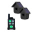 600m Wireless Pager Alarm Kit – 1 Battery PIR Sensor, 4 Channel Pager - 10 Melodies, Vibration and LED indicators (DA600+)