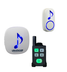 DA600+ Long Range Portable Pager Doorbell with plug in receiver