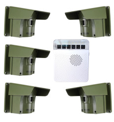 Protect 800 Driveway Alert System - 5 x PIR's with New Multiple Lens Caps