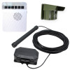 Wireless Vehicle Detecting Alarm System (800m) – Magnetic Probe & 1 PIR with White Internal Receiver (PROTECT 800)