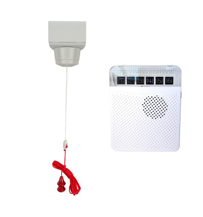 Long Range 800 metre Wireless Disabled Toilet Alert System