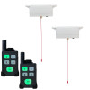 Wireless Portable Disabled Toilet (600 metre) Alert System  with 2 Pull Cords & Dual Pagers (DA600+)