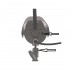 Rear View of Wireless CCTV Camera, showing the Learn Button & Adjustable Mounting Bracket.
