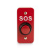 Heavy Duty Red External Push Button with embossed SOS