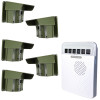 Protect 800 Driveway Alert System - 5 x PIR's with New Multiple Lens Caps