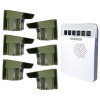 Protect 800 Driveway Alert System - 6 x PIR's with New Multiple Lens Caps