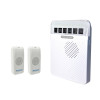 Long Range 800 metre Wireless Doorbell Kit with 2 Push Button (Protect 800)