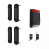 Long Range Wireless Solar Perimeter Infrared Beam Kit 900m (2 x 1B) – Full Solar Powered Outdoor Alarm (DA600+)