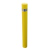 Fixed Yellow Steel 120FY Post & Reflective Stainless Steel  Insert