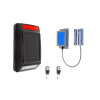 Wireless Long range (900 Metre) Magnetic gate contact with solar siren (DA600+)
