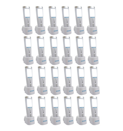 10 Mains Plug in Power Failure LED Torch