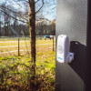 Wireless Warehouse/Industrial Doorbell Kit with Battery Operated Simple Bell & Button (PROTECT 800)
