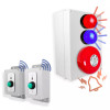 Wireless Warehouse & Industrial Doorbell Kit – Battery Operated Bell & Push Button (PROTECT 800)