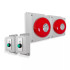 Wireless Warehouse & Industrial Doorbell Kit – Battery Operated Bell & Push Button (PROTECT 800)