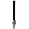 Black Lift Out Locking Security Bollard – Heavy Duty Removable Parking Post (790R)