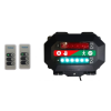 Wireless Customer Entry Traffic Light Kit C with 2 x Intelligent Portable Controllers