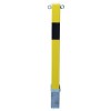 H/D Yellow 100P Removable Parking Post & Chain Eyelets