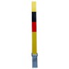 H/D Removable Locking Security Parking Post with Black & Red Bands (001-0284 K/D, 001-0274 K/A)