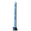 900 W-76 Fold Down Parking Post with No Parking Logo (001-1792 K/D, 001-1782 K/A)