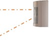 Pet Tolerant External Wireless PIR for the KP GSM Wireless Alarm 