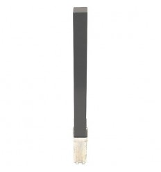 H/D Black 100P Security Parking Posts & 2 x Ground Bases.