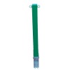 Green Removable Bollard & Twin Chain Eyelets