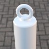 Top Eyelet for the White & Red Spigot Fixed Bollard 76mm Diameter