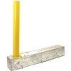 620 Yellow Fold Away Parking Post