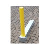 620 Yellow Fold Away Parking Post