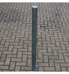 Galvanised 76 mm Diameter Spigot Based Steel Bollard & Eyelet (001-2580)