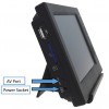 Wireless Network CCTV Monitor (AV & Power Ports)