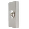 Silver Brush Finished Push Button 