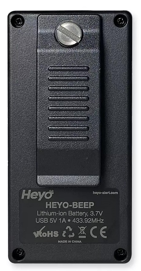 Heyo-Alert Portable Pager Belt Clip