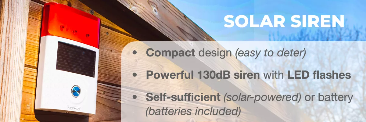 DISCOVER OUR BT EXTERNAL SIREN