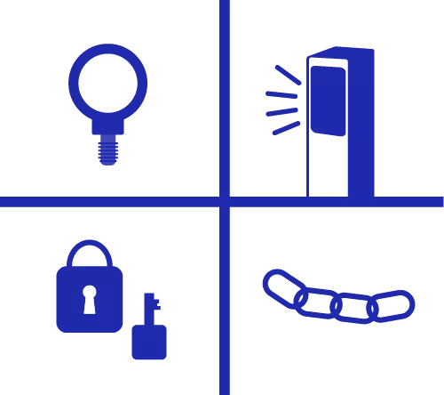ACCESSORIES FOR PARKING POSTS & BOLLARDS