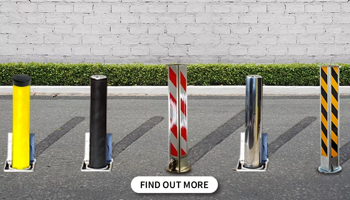 Our range of telescopic parking posts & bollards